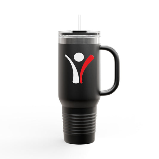 40oz Insulated Travel Mug - Living with Purpose