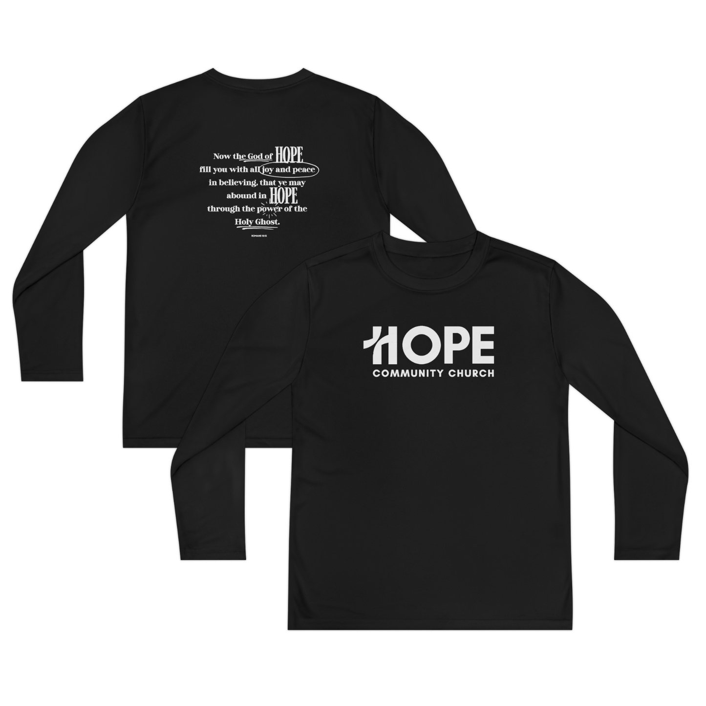 YOUTH - Long Sleeve Tee - Hope Community Church