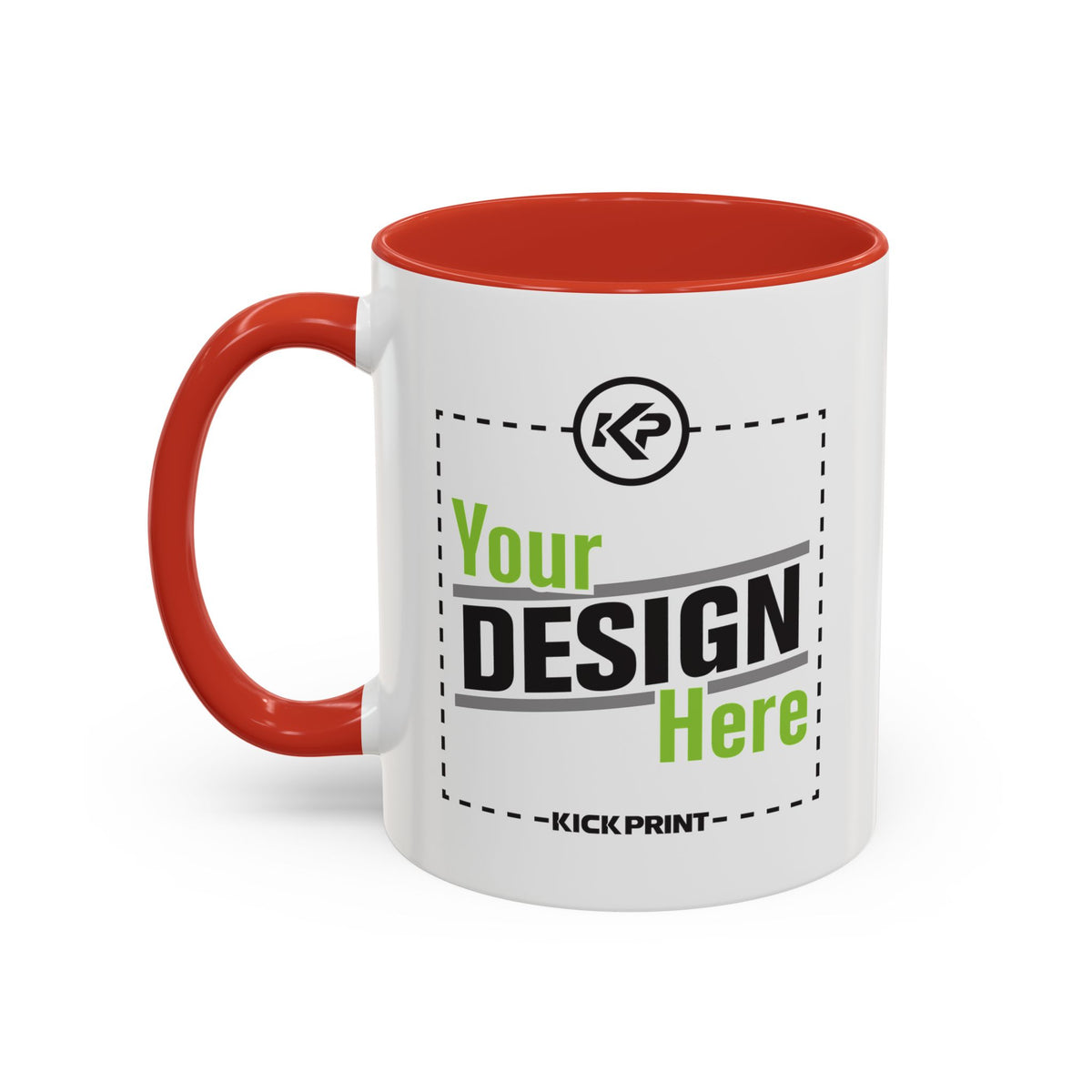 11oz Accent Mug - Kick Merch