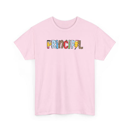 Principal Colorblock T-Shirt- Fun School Staff Gift