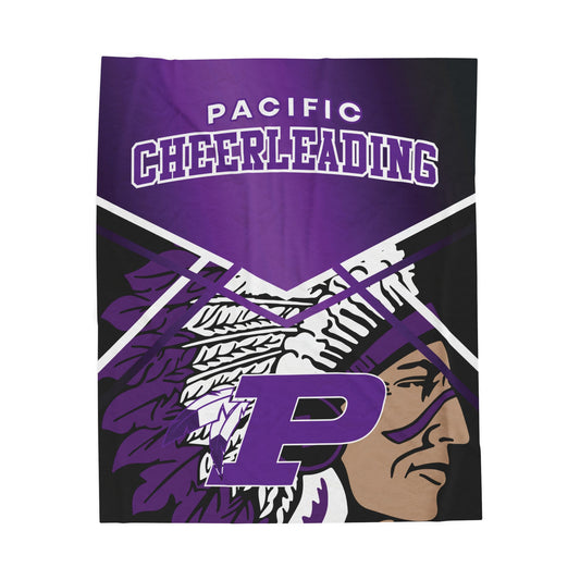 Velveteen Plush Blanket - Pacific Indian's Cheer