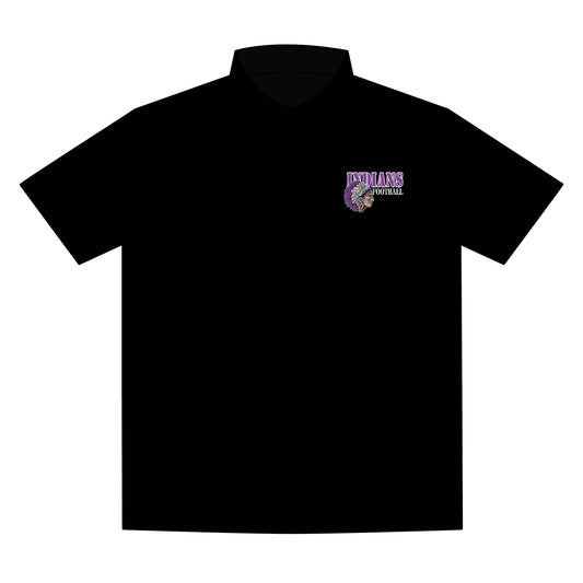 Polyester Polo Shirt - Indians Football 3 - Friends of Pacific Football
