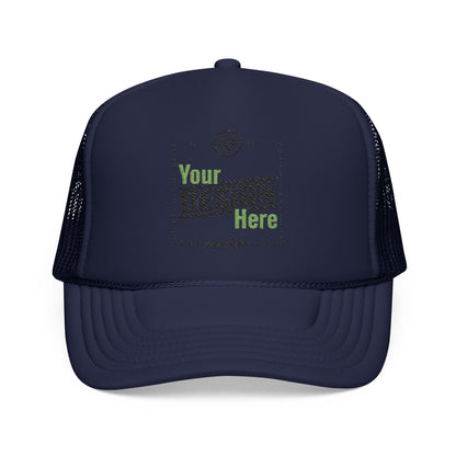 Embroidered Snapback Trucker Cap