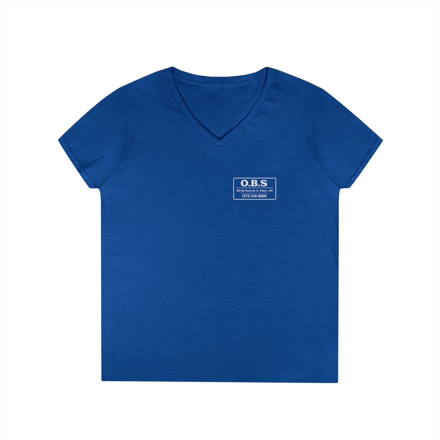 Ladies' V-Neck T-Shirt - Mariahs Full Circle