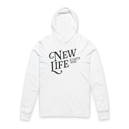 Hooded Long Sleeve Tee - New Life Terre Haute