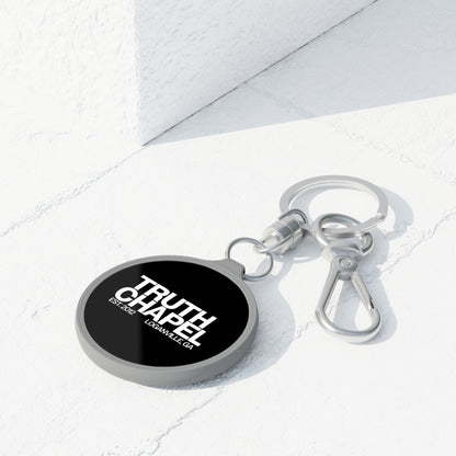 Black Keyring Tag - TRUTH CHAPEL