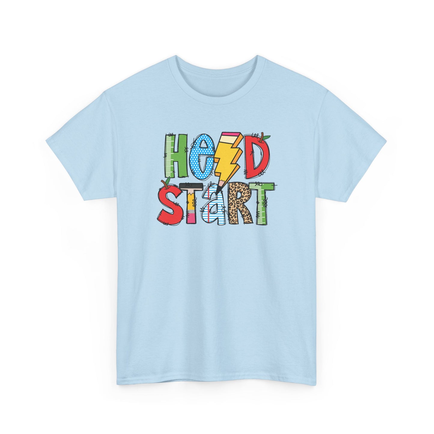 Head Start Colorblock T-Shirt- Fun School Staff Gift