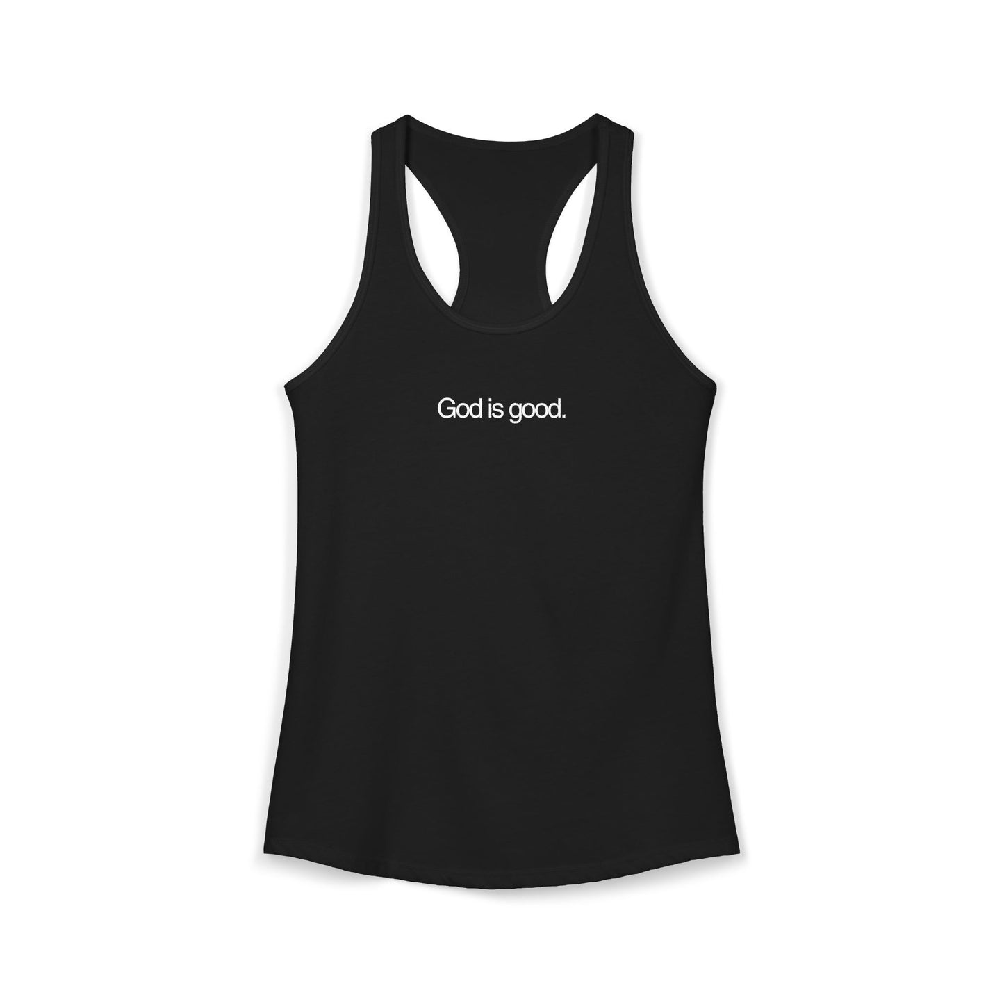Women's Ideal Racerback Tank God is good - Jason Wittrock