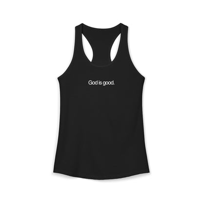 Women's Ideal Racerback Tank God is good - Jason Wittrock