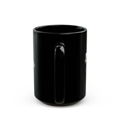 The Crosswalk Church Black Mugs