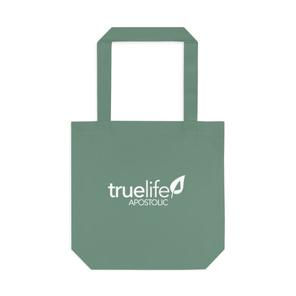 Truelife Apostolic Cotton Tote Bag - Eco-Friendly Grocery & Church Tote with Leaf Logo