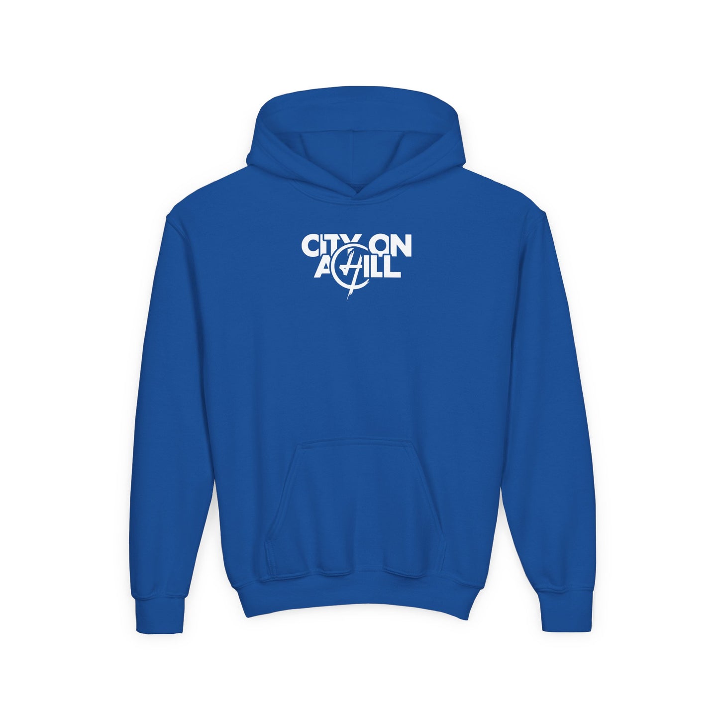 YOUTH - Classic Pullover Hoodie - City on a Hill