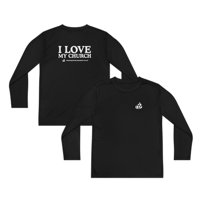 YOUTH - Basic Long sleeve - I Love My Church - BBA