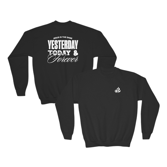 YOUTH - Basic Sweatshirt - Jesus is the Same - BBA