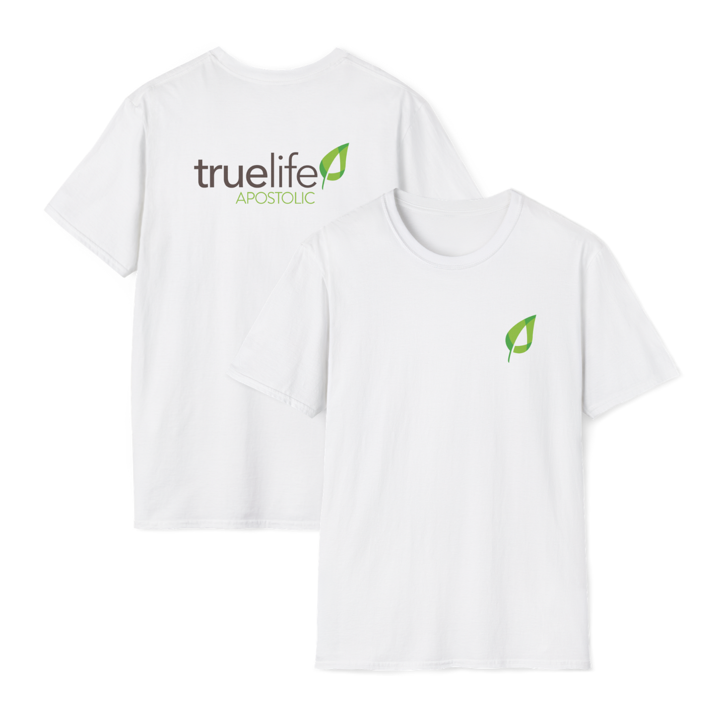 ADULT - Classic Softstyle White T‑Shirt - TrueLife Apostolic