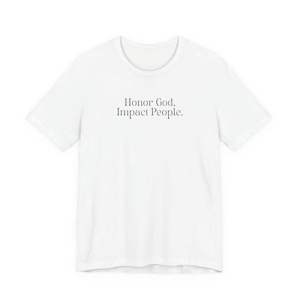 Adult - Premium T-Shirt “Honor God, Impact People” -  FAC Aurora