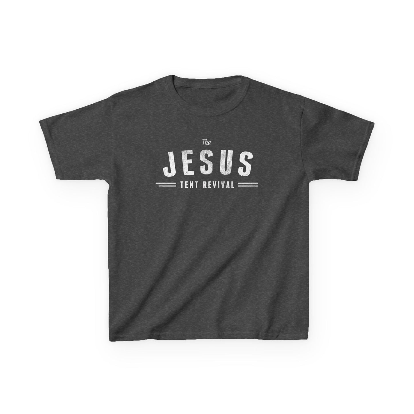 Youth Cotton T-Shirt - Jesus Tent Revival
