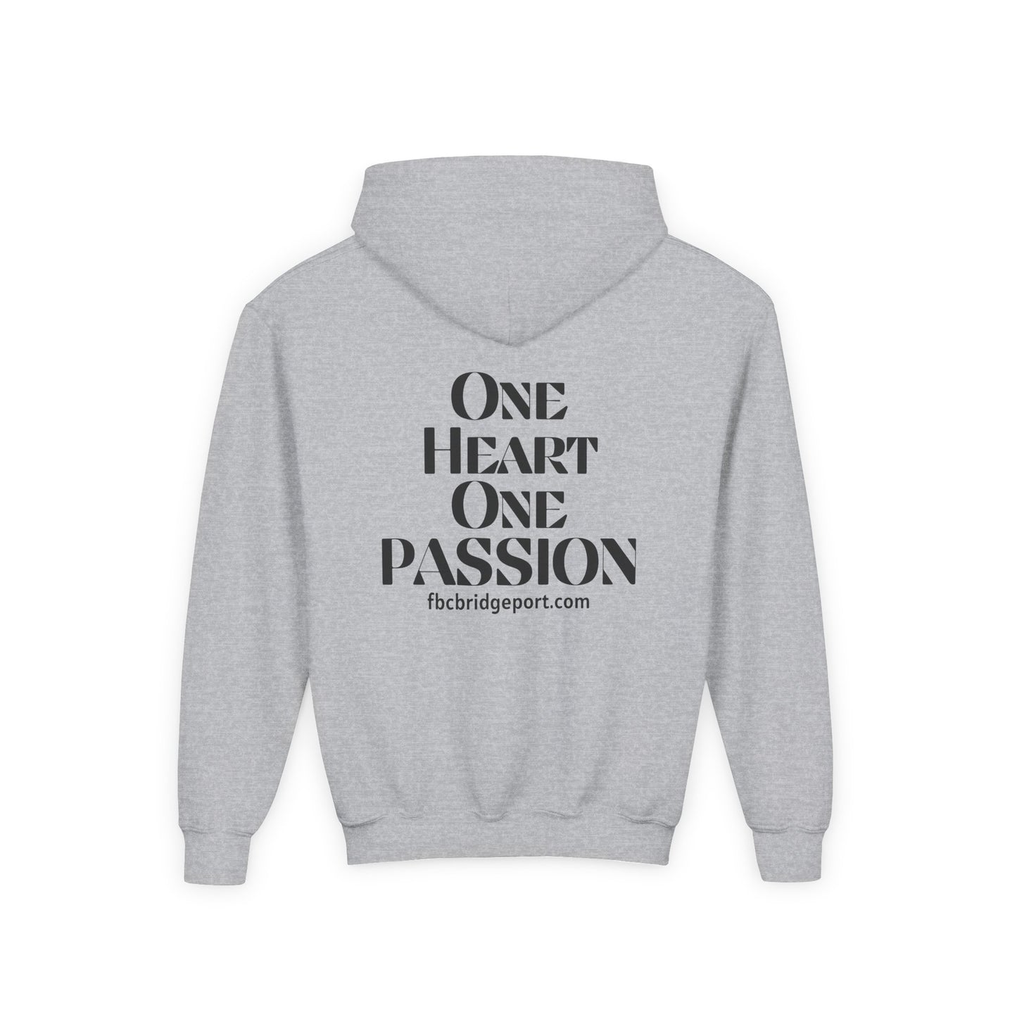 Youth - Basic Hoodie - One Heart One Passion