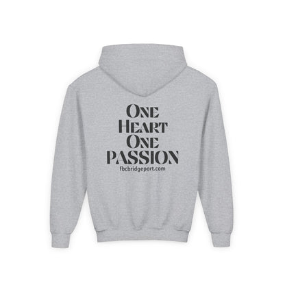 Youth - Basic Hoodie - One Heart One Passion