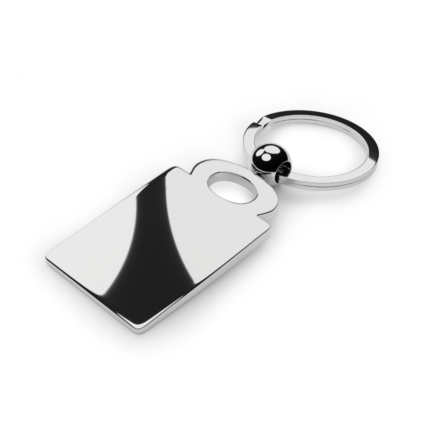 Rectangle Photo Keyring "God is good."  - Jason Wittrock