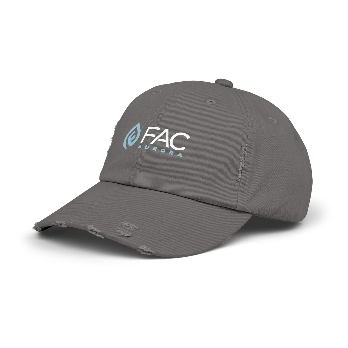 Embroidered Distressed Cap — FAC Aurora