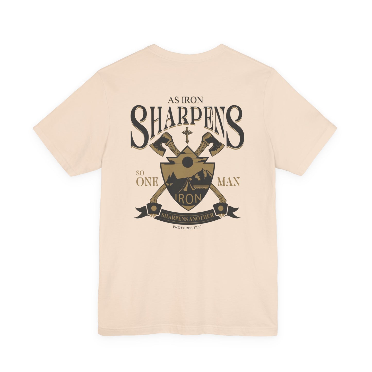 Premium Cotton T-Shirt - Man Up God's Way