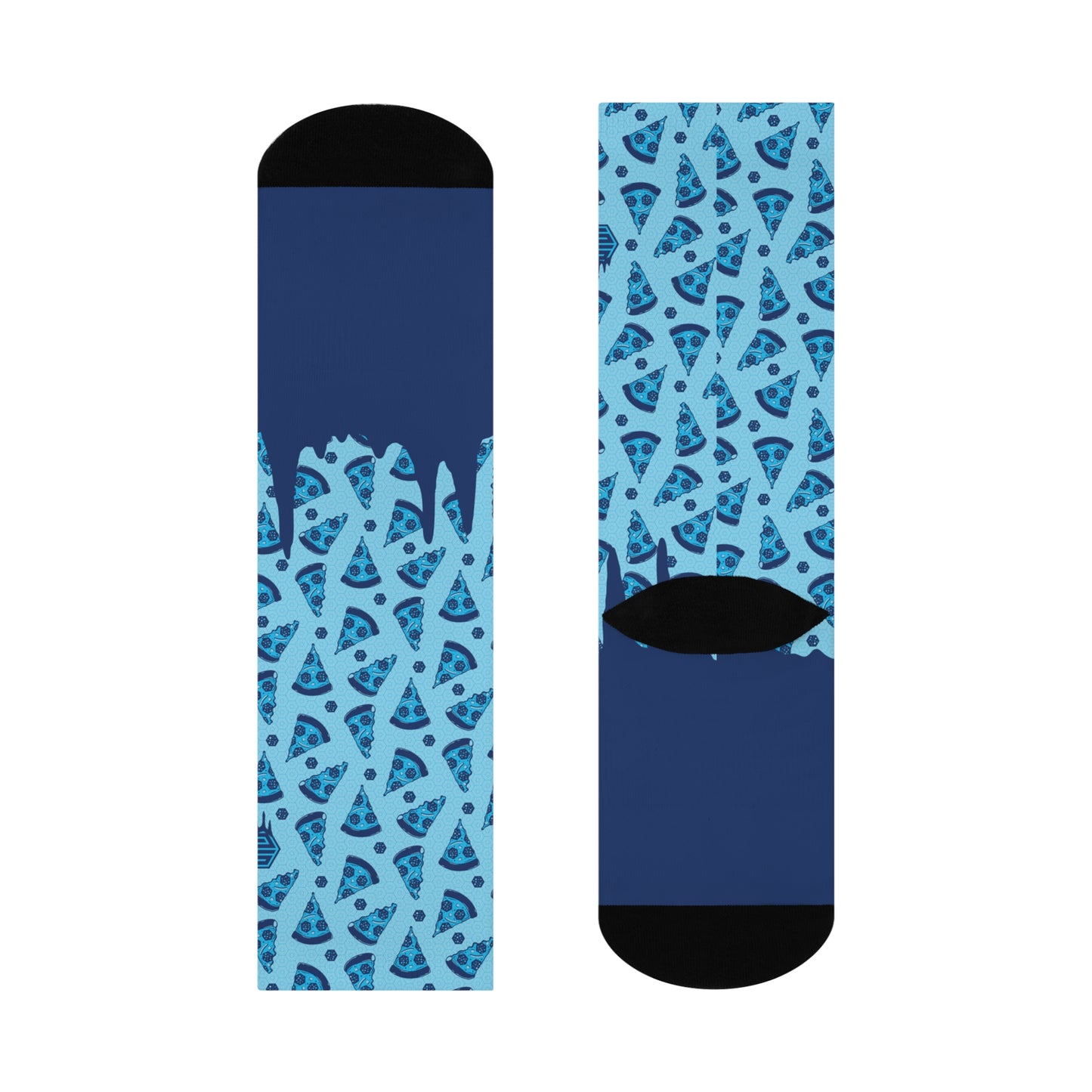 Frozen Pizza Drip Socks