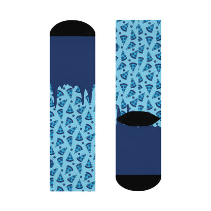 Frozen Pizza Drip Socks