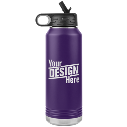 32oz Personalized Water Bottle