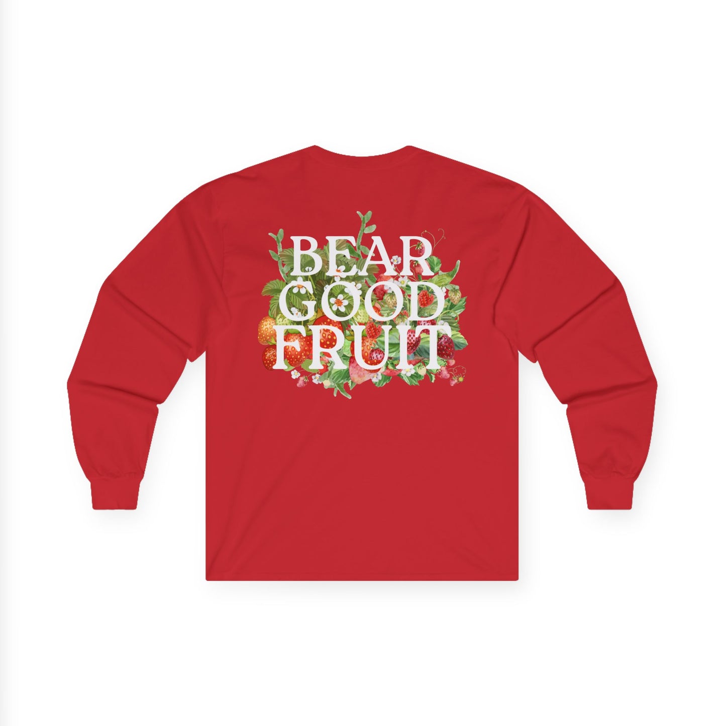 ADULT - Long Sleeve Tee BEAR GOOD FRUIT - Restoration Chapel
