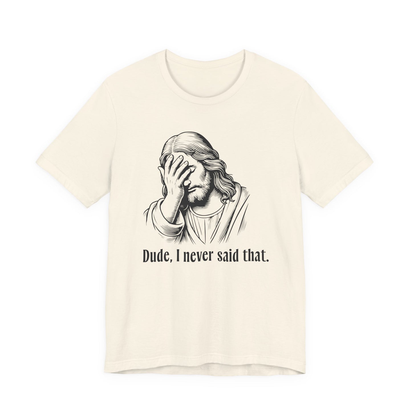 Premium Cotton T-Shirt - Man Up God's Way