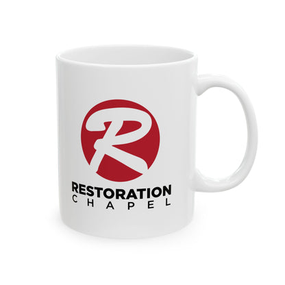 White Mug - Restoration Chapel