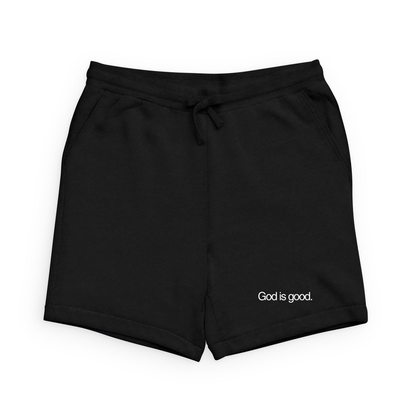 God Is Good Fleece Sweatshorts  - Jason Wittrock