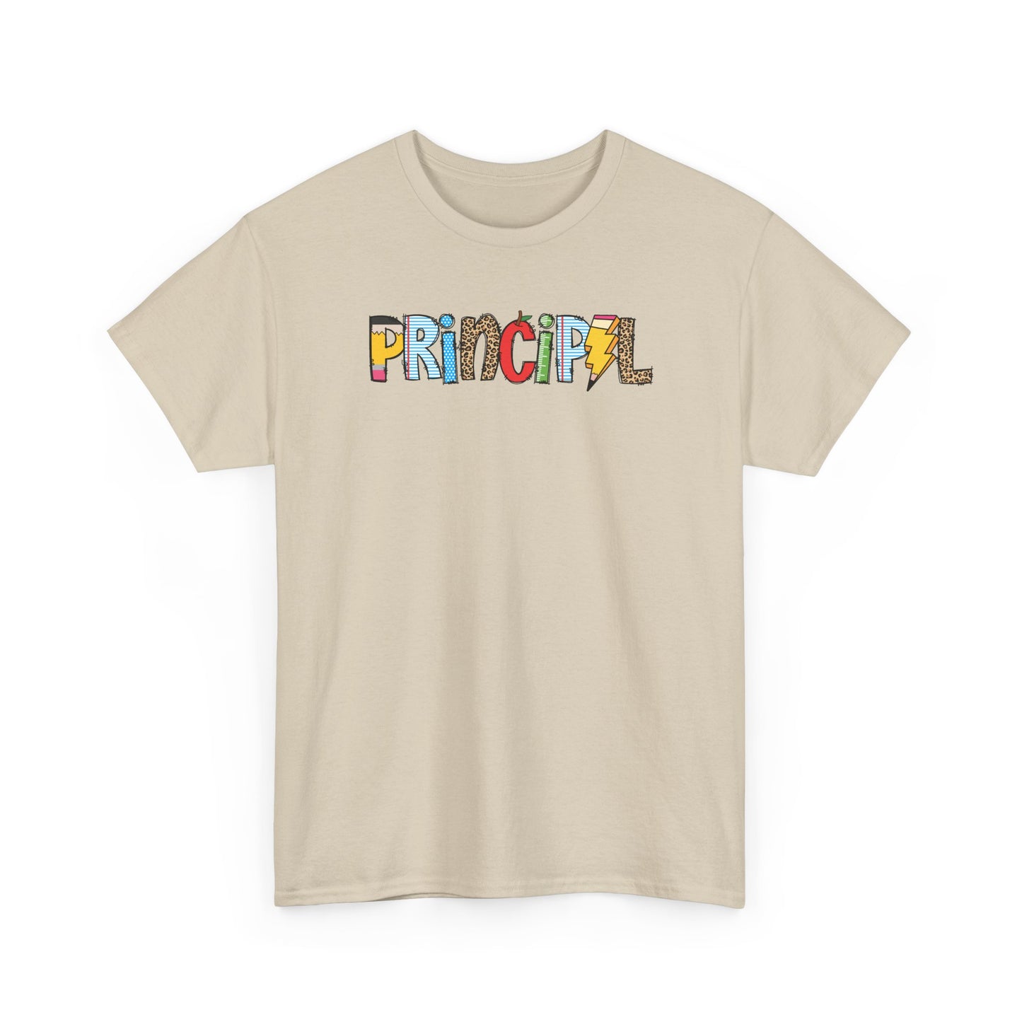 Principal Colorblock T-Shirt- Fun School Staff Gift