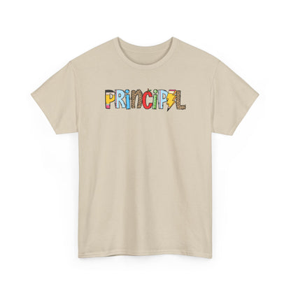 Principal Colorblock T-Shirt- Fun School Staff Gift