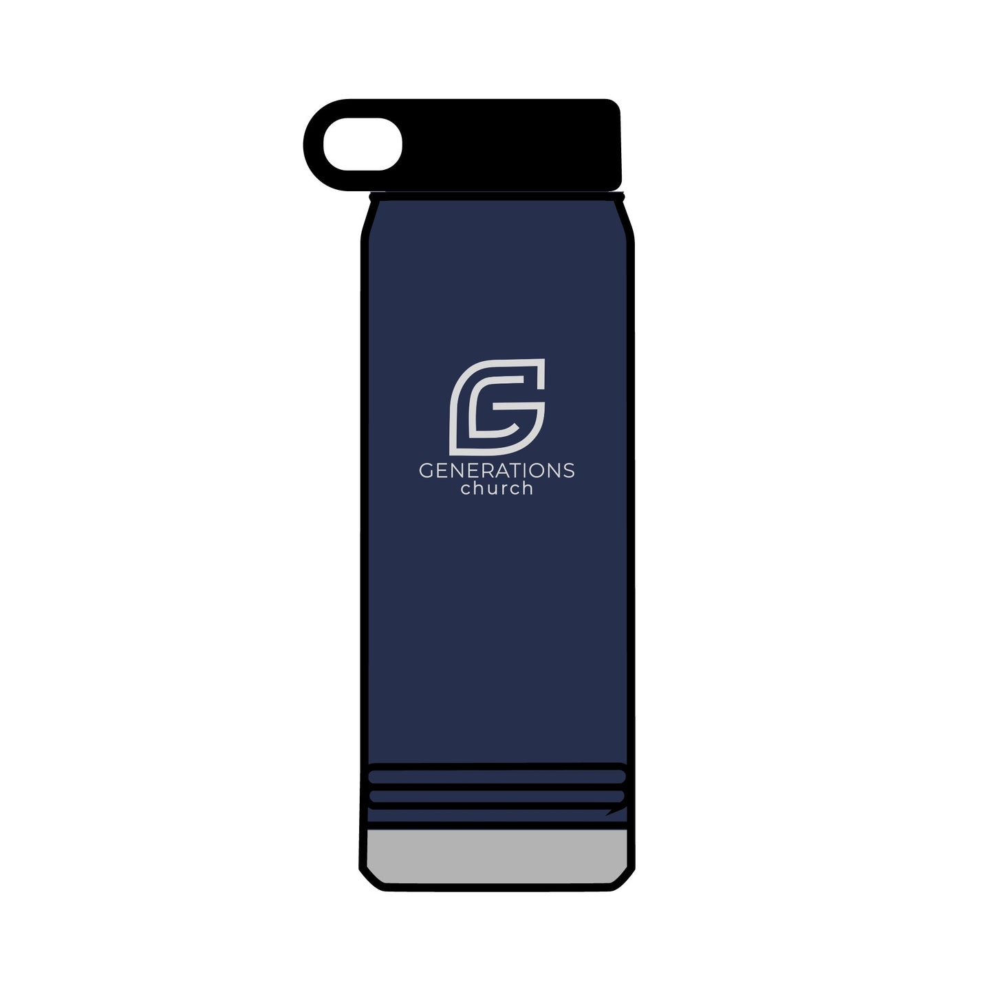 Generations Church - 32oz Water Bottle Tumbler