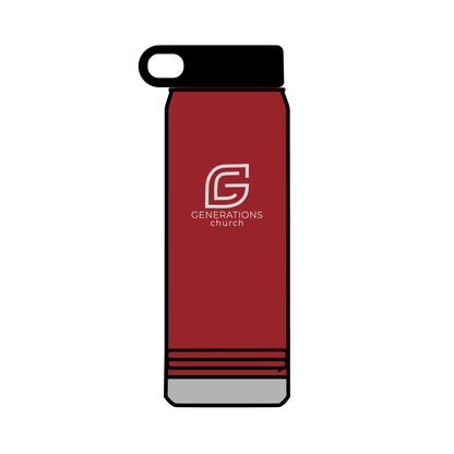 Generations Church - 32oz Water Bottle Tumbler