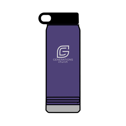 Generations Church - 32oz Water Bottle Tumbler