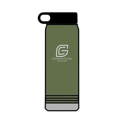 Generations Church - 32oz Water Bottle Tumbler