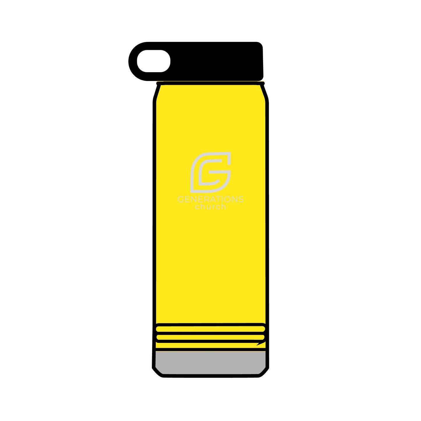 Generations Church - 32oz Water Bottle Tumbler