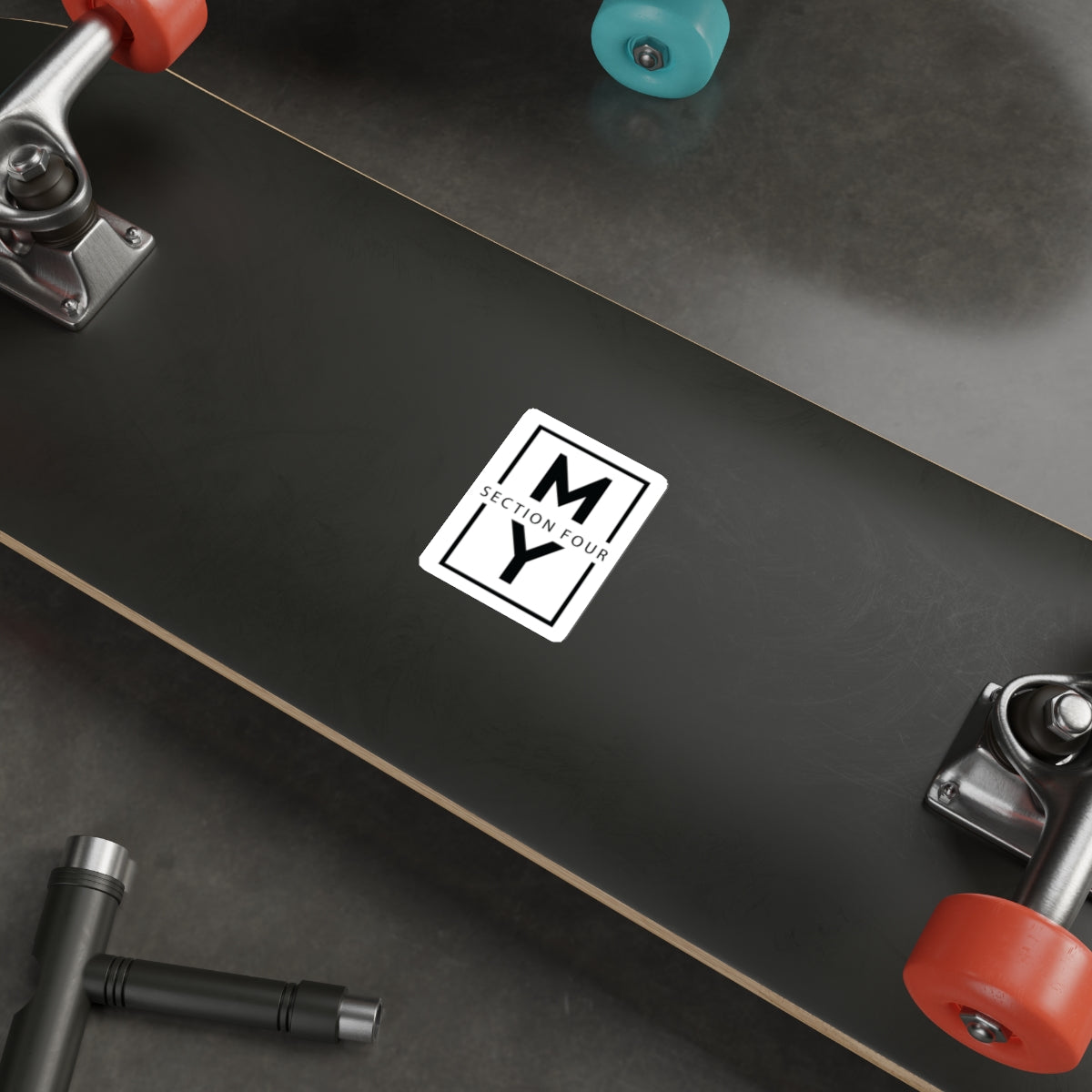MY Section Four Die-Cut Sticker