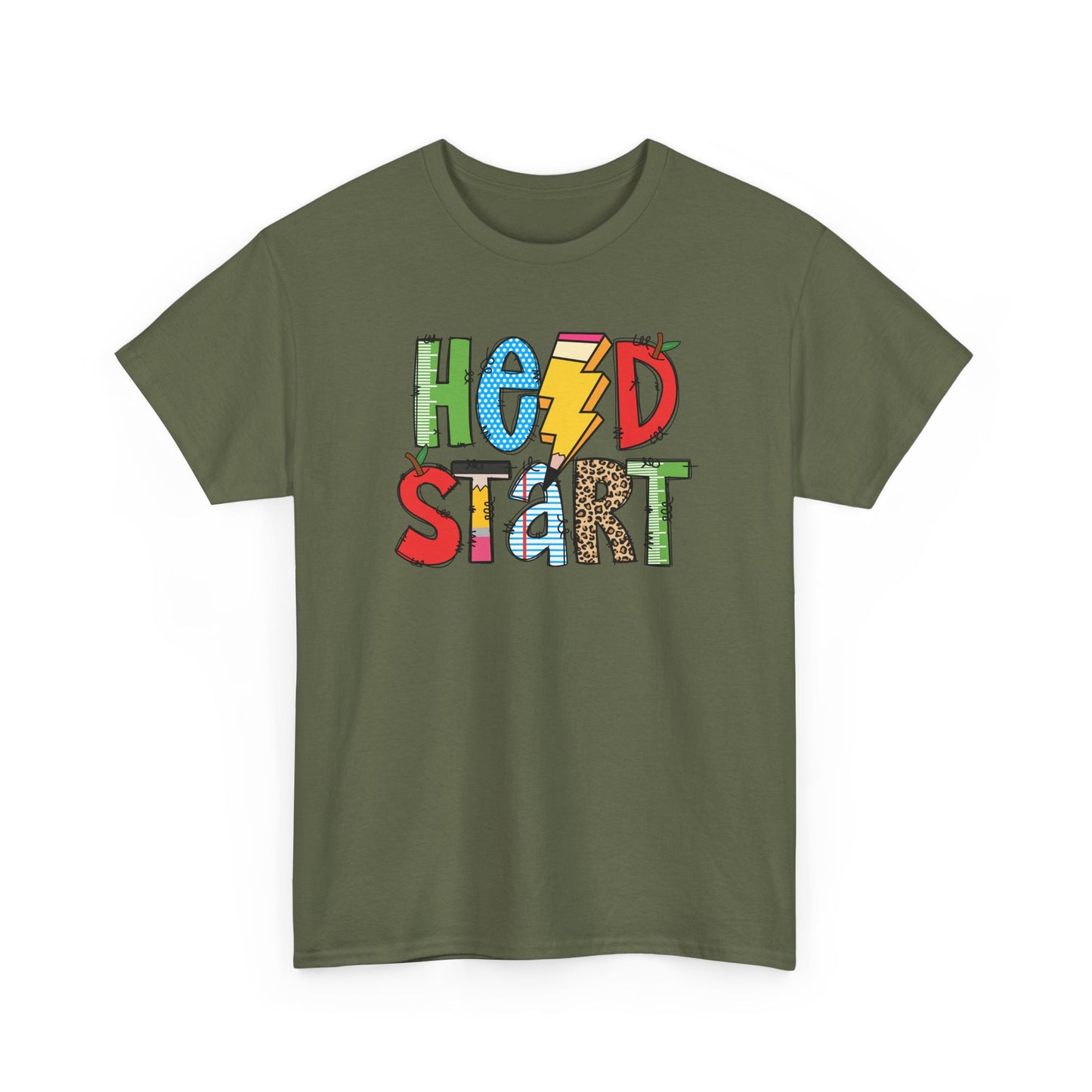 Head Start Colorblock T-Shirt- Fun School Staff Gift