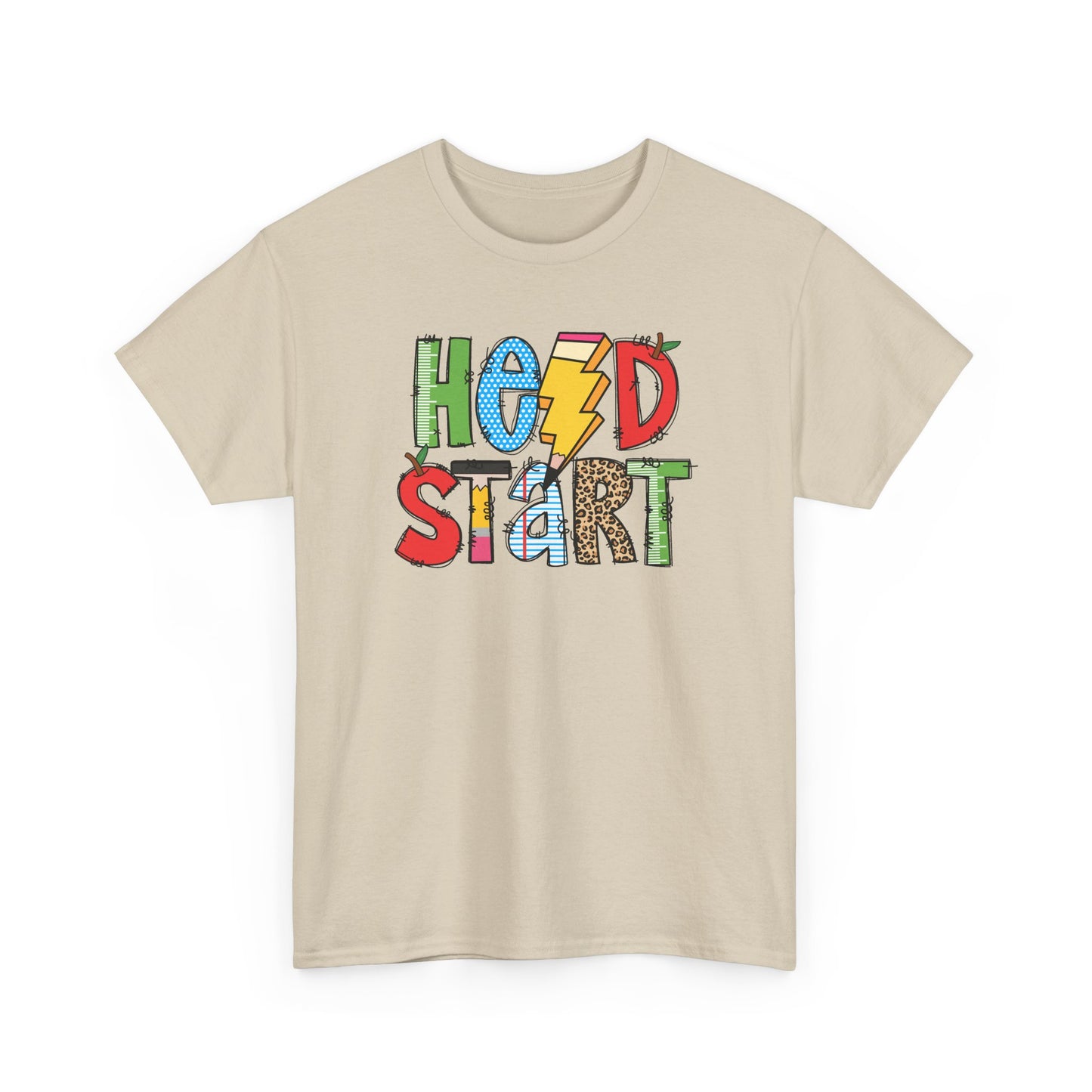 Head Start Colorblock T-Shirt- Fun School Staff Gift
