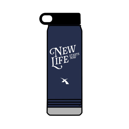 32oz Insulated Water Bottle - New Life Terre Haute