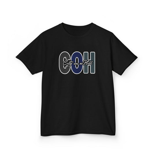 YOUTH - Basic Cotton T-Shirt - City on a Hill