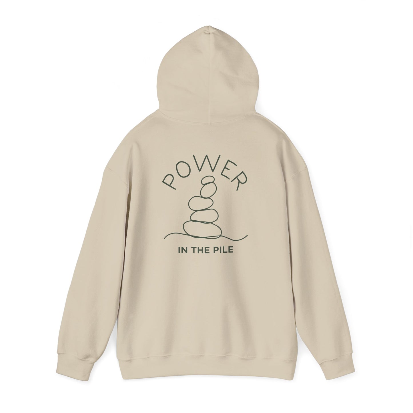 ADULT - Basic Hoodie - Power in the Piles - BBA