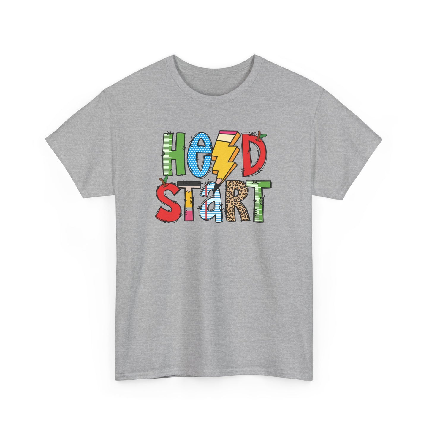 Head Start Colorblock T-Shirt- Fun School Staff Gift