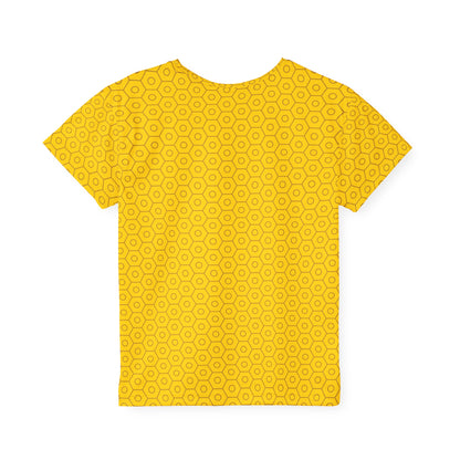 Youth Honey Drip Tee Solid Yellow