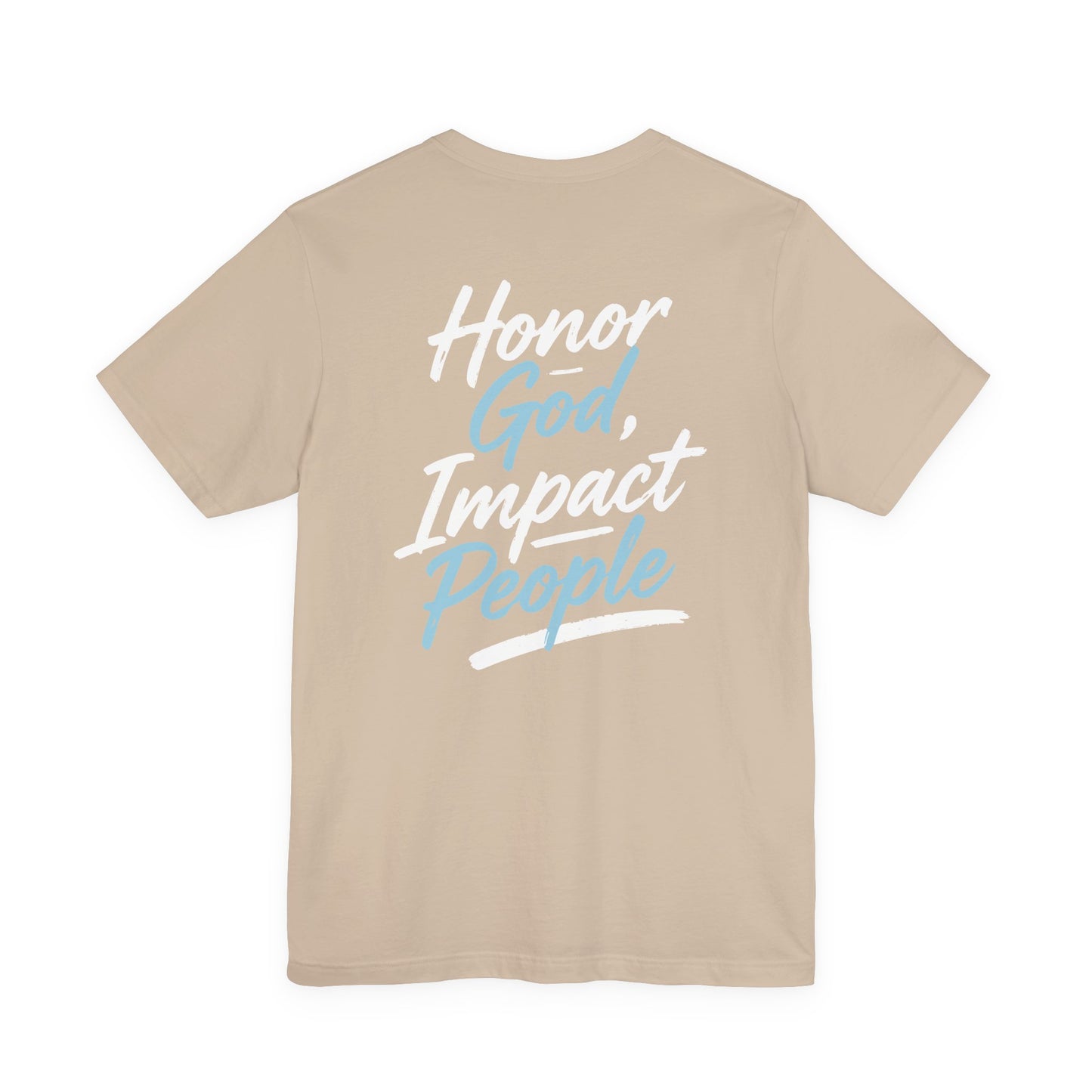 Adult - Premium T-Shirt “Honor God, Impact People” -  FAC Aurora