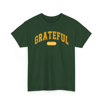 Grateful Teacher Shirt | Fall Teacher T-Shirt | Gildan Teacher Tee | Thanksgiving Teacher Outfit | Teacher Appreciation Gift